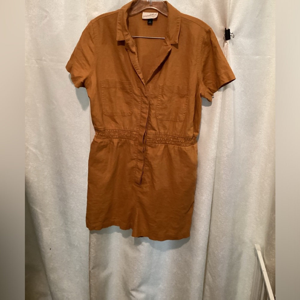 Universal Thread summer romper,   Rust colored